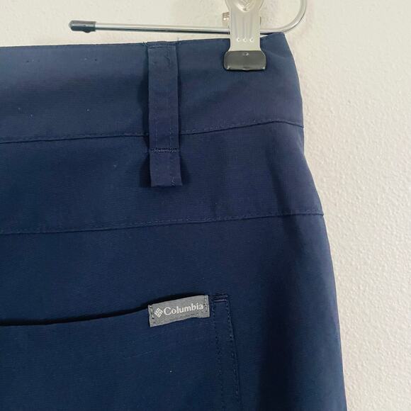 🍒 Columbia Silver Ridge Utility Capri SPF Omni-Shade Convertible Hiking-Navy 4 - Picture 8 of 10